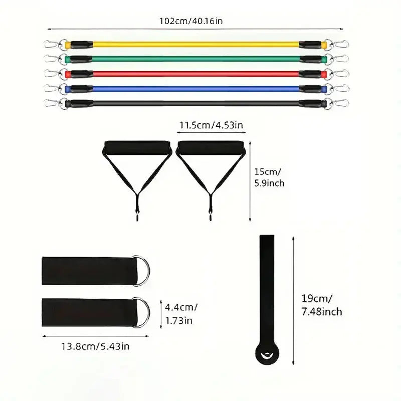 Sport Rubber Band for Fitness Equipment Resistance Bands Elastic Band for Pulling Up Gym Exercise Training Portable Body Sports