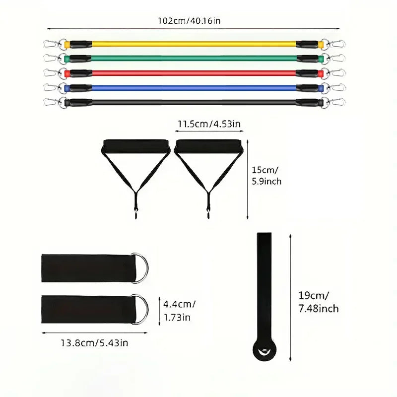 Sport Rubber Band for Fitness Equipment Resistance Bands Elastic Band for Pulling Up Gym Exercise Training Portable Body Sports