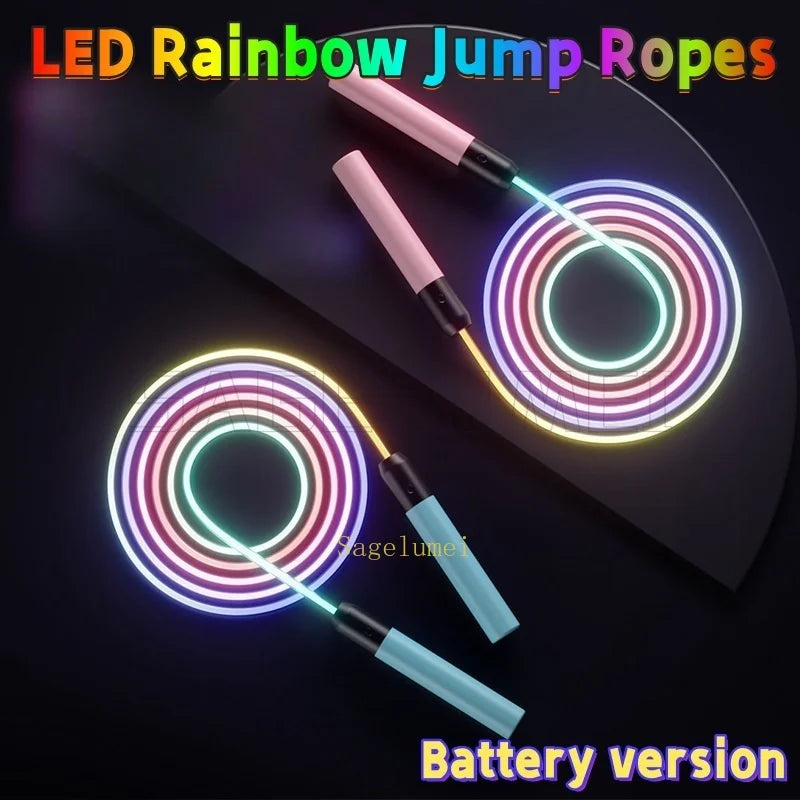 corde a sauter luminescent LED