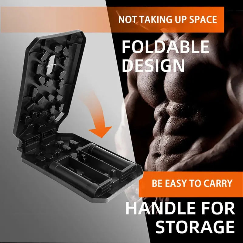 Portable Multifunctional Push Up Board Fitness and Muscle Training Device Home Workout Set Foldable Push Up Bar Resistance