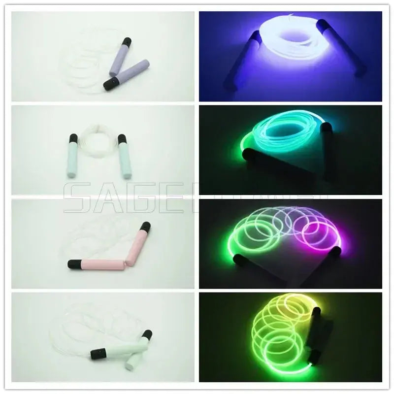 corde a sauter luminescent LED
