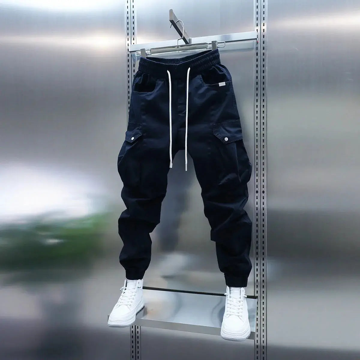 2025 New Men Joggers Autumn Sweatpants Spring Drawstring Casual Pants Workout Running Cotton Sports Trousers Men Clothing