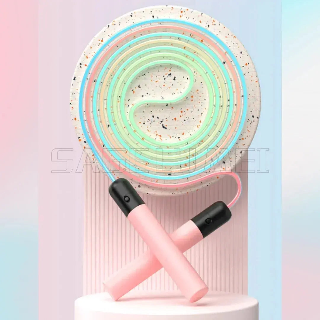 corde a sauter luminescent LED